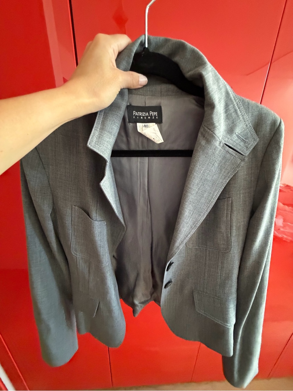 🗽Patrizia Pepe Gray Women's Blazer